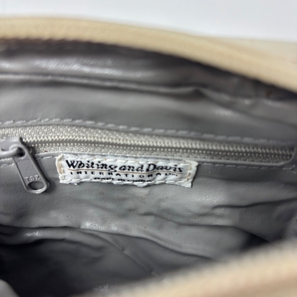 VTG‎ NWT Whiting & Davis Beige Mesh Handbag Evening Bag - Picture 3 of 4